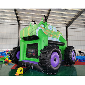 Château gonflable commercial vert pour enfants, style monstre <span class=keywords><strong>Grave</strong></span> <span class=keywords><strong>Digger</strong></span>, pour location de fêtes - Product Image 6