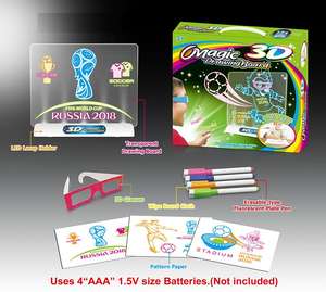 Ot-sistema de iluminación de 3D para coche, juego de herramientas de iluminación para coche, para pizarrón magico - Product Image 6