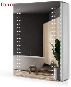 الحمام الحديثة الفاخرة حمام من الفولاذ المقاوم للصدأ الغرور كونترتوب أدى مرآة الغرور طاولات خزائن الحمام طقم مكتب - Product Image 2