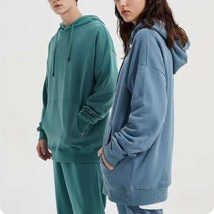 Sudadera con Capucha Unisex de Algodón Grueso y Oversize, con Bordado y Estampado, de Felpa Francesa Ecológica, con Logotipo Personalizado, para Hombre, Venta al por Mayor - Product Image 3