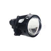 GOODZOOM 4300K Faro Delantero Bi-LED de 3 Pulgadas, Lente de Proyector Bi-LED de 3.0 Pulgadas, Proyector Bi-LED Blanco Cálido de 3 Pulgadas para Automóvil