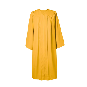 Mondon gaun wisuda uniseks, Gaun Matte sekolah menengah, - Product Image 1