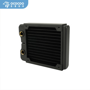 Radiador de cobre Ococo de 120 mm, refrigeración por agua de 29 mm de grosor para cajas de PC con ventiladores de 12 cm - Product Image 2