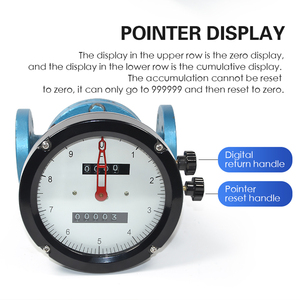 Medidor De Fluxo De Xarope De Óleo Térmico Diesel De Alta Viscosidade Medidor De Fluxo De Engrenagem Oval De Óleo Hidráulico Inteligente - Product Image 4