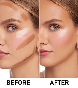 6 Couleurs <span class=keywords><strong>Contour</strong></span> Palette Blush Surligneur Bronzer Pressé Shimmer Mat Texture <span class=keywords><strong>Miroir</strong></span> Intégré Longue Durée Imperméable Visage - Product Image 3