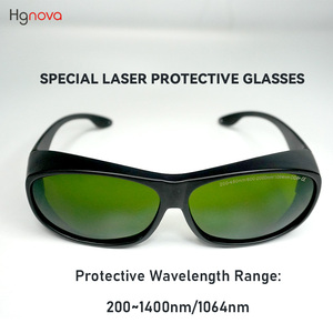 溶接・切断・洗浄用ファイバーレーザー保護メガネ200 ~ 1400nmマーキング溶接ゴーグル - Product Image 3