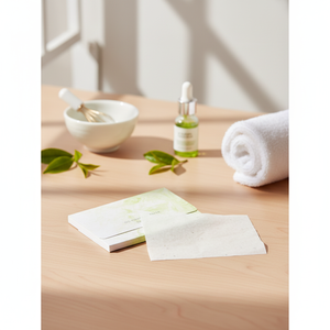 Papel secante de aceite de té verde de 50 hojas, tamaño estándar - Product Image 3