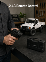 Voiture RC tout-terrain 4x4 à l'échelle 1/16 - Véhicule d'escalade télécommandé 2,4G avec chargeur USB