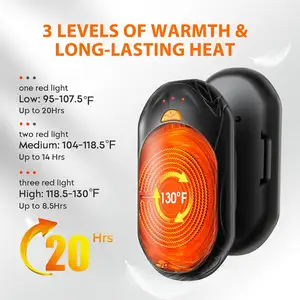 Aaoyun Groothandel Herbruikbare Body Hand Warmer Voor Kerstpromotie Cadeau Elektrische Kachel Handwarmer