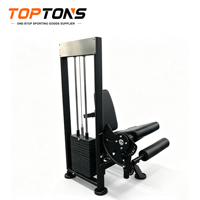 Machine d'extension des jambes assise à charge personnalisée TOPTONS, équipement de musculation à charge par broche, directement de l'usine
