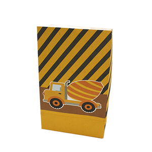En gros personnalisé recyclé à fond carré de conception kraft blanc sac en papier alimentaire avec - Product Image 2