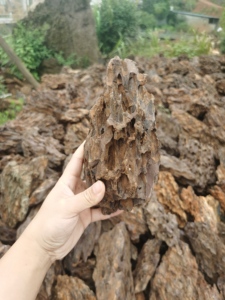 Natuurlijke Blauwe Drakensteen Eco-Vriendelijke Keramische <span class=keywords><strong>Aquarium</strong></span> Rock Voor Gouden Vis Rechthoek Eetzaal Landschapsarchitectuur Steen - Product Image 2