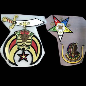 مخصص OES ابنة إيسيس ماسوني تصميم Shriner الحديد على شاشة فيلم طباعة الفينيل بلاستيسول مصنع نقل الحرارة - Product Image 1