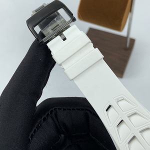 High-Quality Black Ceramic 035 Automatic Mechanical <b>Watch</b>, Skeleton Designer Dial, Barrel-Shaped Men’s Casual Sports <b>Watch</b> - Product Image 4