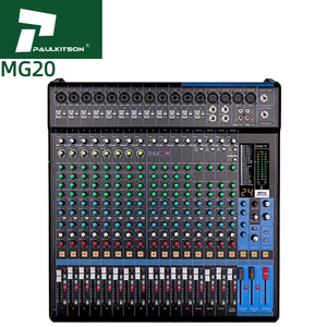 Paulkitson MG20 mg16âm thanh chuyên nghiệp Mixer âm thanh hệ thống 20 kênh kỹ thuật số âm thanh giao diện điều khiển DJ điều khiển/âm thanh giao diện điều khiển Mixer - Product Image 1