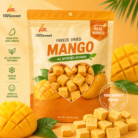 Fruits déshydratés surgelés sur mesure en usine : Cubes de mangue – Nouveauté tendance