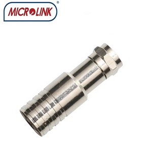 <span class=keywords><strong>75</strong></span> ohmios tipo F enchufe recto CATV montaje RG11 F macho Twist-On Crimp conector RF 2A impermeable - Product Image 4