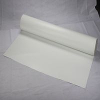 Tissu en fibre de verre enduit de silicone-résistant à la chaleur résistant au feu ignifuge à haute température0.6