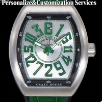 Montre de luxe sport automatique mécanique lumineuse étanche avec cadran en cristal saphir et aiguilles arabes en acier inoxydable