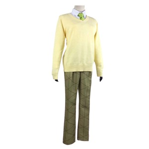 Costume d'uniforme scolaire jaune JK pour femmes et hommes, cosplay d'Agatsuma Zenitsu et Kochou <span class=keywords><strong>Shinobu</strong></span>, AOKG-002 - Product Image 2