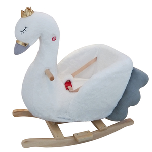 À <span class=keywords><strong>bascule</strong></span> en peluche <span class=keywords><strong>cygne</strong></span> jouet avec bébé musique rock pour les enfants - Product Image 2