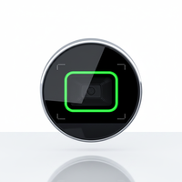 Thinmoo Puerta de acceso sin contacto con código QR, compatible con tarjeta IC y NFC, registro de acceso anti-vuelta para torres de gran altura