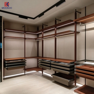 Armario de vestidor con puertas de vidrio, sistema de almacenamiento personalizado para dormitorio - Product Image 2