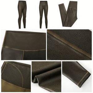 Vente en gros de leggings de yoga respirants pour le printemps pantalons de yoga fitness avec levage de hanches collants taille haute leggings pour femmes - Product Image 4