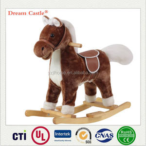 Prix d'usine pas cher en <span class=keywords><strong>bois</strong></span> bébé multicolore mignon Mini <span class=keywords><strong>cheval</strong></span> en peluche jouet rentable en peluche <span class=keywords><strong>cheval</strong></span> à <span class=keywords><strong>bascule</strong></span> - Product Image 4