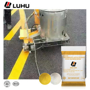 Peinture de marquage routier réfléchissante thermofusible Pigment jaune blanc pour revêtement thermoplastique et peinture pour routes de haute visibilité et de sécurité - Product Image 1