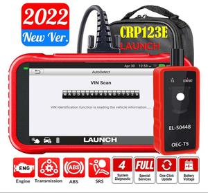 Herramienta OBD2 X431 CRP123E 2023, Codificador de Vehículos Multi-idioma para Cuatro Sistemas, Actualización Gratuita - Product Image 1