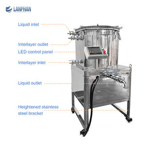 Machine d'<span class=keywords><strong>extraction</strong></span> sans solvant LANPHAN en acier inoxydable pour eau glacée et eau froide - Product Image 3