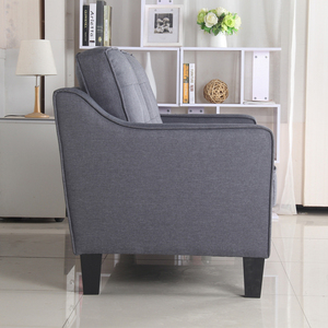 <span class=keywords><strong>Canapé</strong></span> modulable en tissu de lin 1 2 <span class=keywords><strong>3</strong></span> <span class=keywords><strong>places</strong></span> de style moderne, <span class=keywords><strong>confortable</strong></span> pour appartement, bureau, salon avec coin - Product Image 6