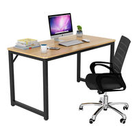 Bureau et chaise d'étude à domicile pour adultes, organisateur de bureau, postes de travail de bureau, bureau de travail