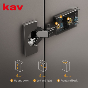 <span class=keywords><strong>Charnières</strong></span> ultra-fines à clipser avec fermeture amortie et réglage 3D pour <span class=keywords><strong>portes</strong></span> de placards de cuisine, <span class=keywords><strong>portes</strong></span> invisibles, <span class=keywords><strong>charnières</strong></span> de meubles - Product Image 3