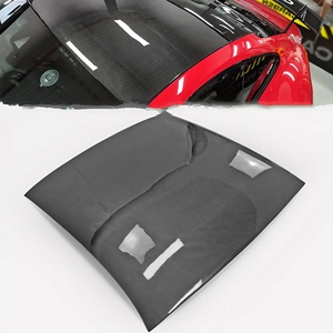 Para Porsche 2006-2012 Caymans 987 EPA Techo de diseño Caymans Fibra de carbono seca real (tipo Stick on) - Product Image 1
