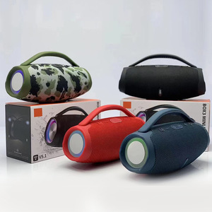 Altavoz Inalámbrico ZongX <span class=keywords><strong>Boombox</strong></span> <span class=keywords><strong>3</strong></span> Mini con Luz LED RGB, Portátil, para Exteriores, con Bajos Potentes, para Fiestas - Product Image 4