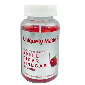 代工减肥女性苹果醋软糖维生素补充剂保健产品，非转基因