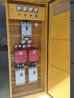 Caja de Distribución Temporal Impermeable IP65, Panel de Control de 63A, Unidad de Energía con Construcción de Acero Galvanizado ABS para Obras de Construcción