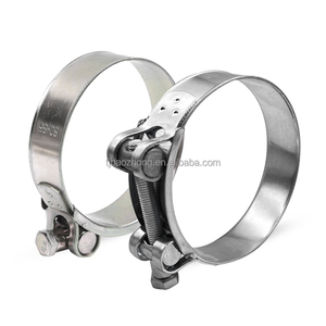 Chống ăn mòn và rung bằng chứng ống thép không gỉ kẹp cho máy móc kỹ thuật đường ống kẹp - Product Image 1