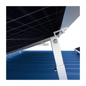 FarSun Roof Mounting Brackets Photovoltaic Structures Panel System Customized