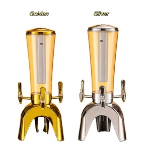 <span class=keywords><strong>Distributeur</strong></span> <span class=keywords><strong>de</strong></span> boissons commercial à triple tête pour bière et jus, pour hôtels, petit modèle <span class=keywords><strong>de</strong></span> comptoir, sur trépied - Product Image 5