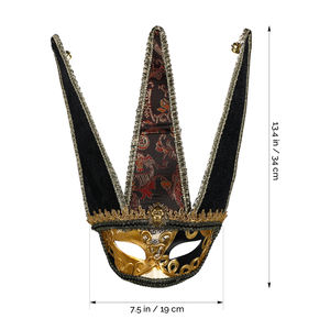 <span class=keywords><strong>Masque</strong></span> de fête de style vénitien pour <span class=keywords><strong>homme</strong></span>, nouveau <span class=keywords><strong>masque</strong></span> de carnaval d'Halloween, <span class=keywords><strong>masque</strong></span> de bal de déguisements, <span class=keywords><strong>masque</strong></span> de fête de Venise en résine - Product Image 1