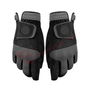 Negro y blanco-invierno verano antideslizante cómodo 100% guantes de golf de cuero genuino Cabretta hechos en Pakistán - Product Image 6