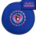 Coussin de méditation et de yoga rond en sarrasin, personnalisé avec logo, écologique, pour la famille, les chakras et la méditation. - Product Image 3