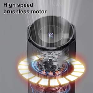 Ventilador de Mano con Logotipo y Empaque Personalizables, Ventilador de Alta Velocidad con Flujo de Aire Potente, Soplador de Nieve, Turbina sin Escobillas, Ventilador Turbo - Product Image 5