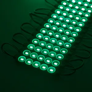 Led Module In Stock Green LED Modules DC24V 1.2W 5Chip Full Color Light LED Modules LED Injection Module