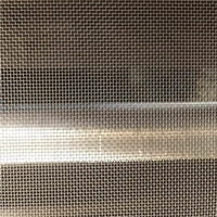 Maille à œil carré galvanisée fil dur brillant en acier à faible teneur en carbone, treillis métallique en fer galvanisé