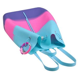 <b>Backpack</b> Colour Outdoor Sports/swimming/yoga/camping/trip Bag Rainbow Stylish Silicon Waterproof for Girls and <b>Children</b> Fashion - Product Image 2