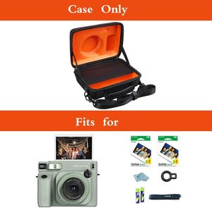 תיק אחסון נסיעות מתאים עבור fujifilm רחב 400/רחב 300 מצלמה מיידית סרט ואביזרים במקרה רק - Product Image 5